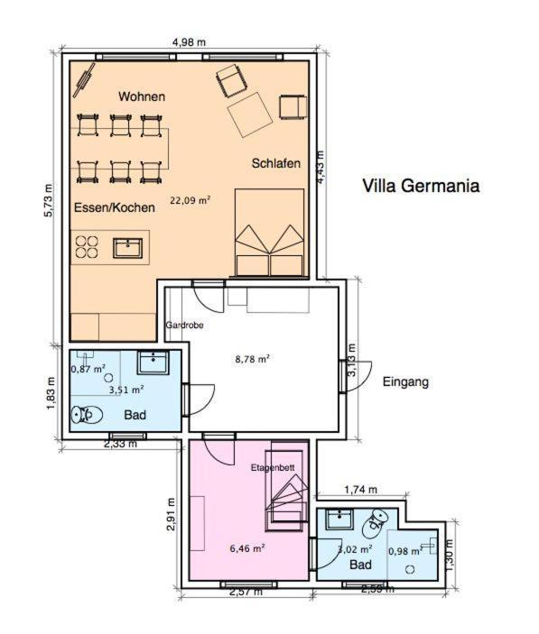 Villa Germania Norderney Esterno foto